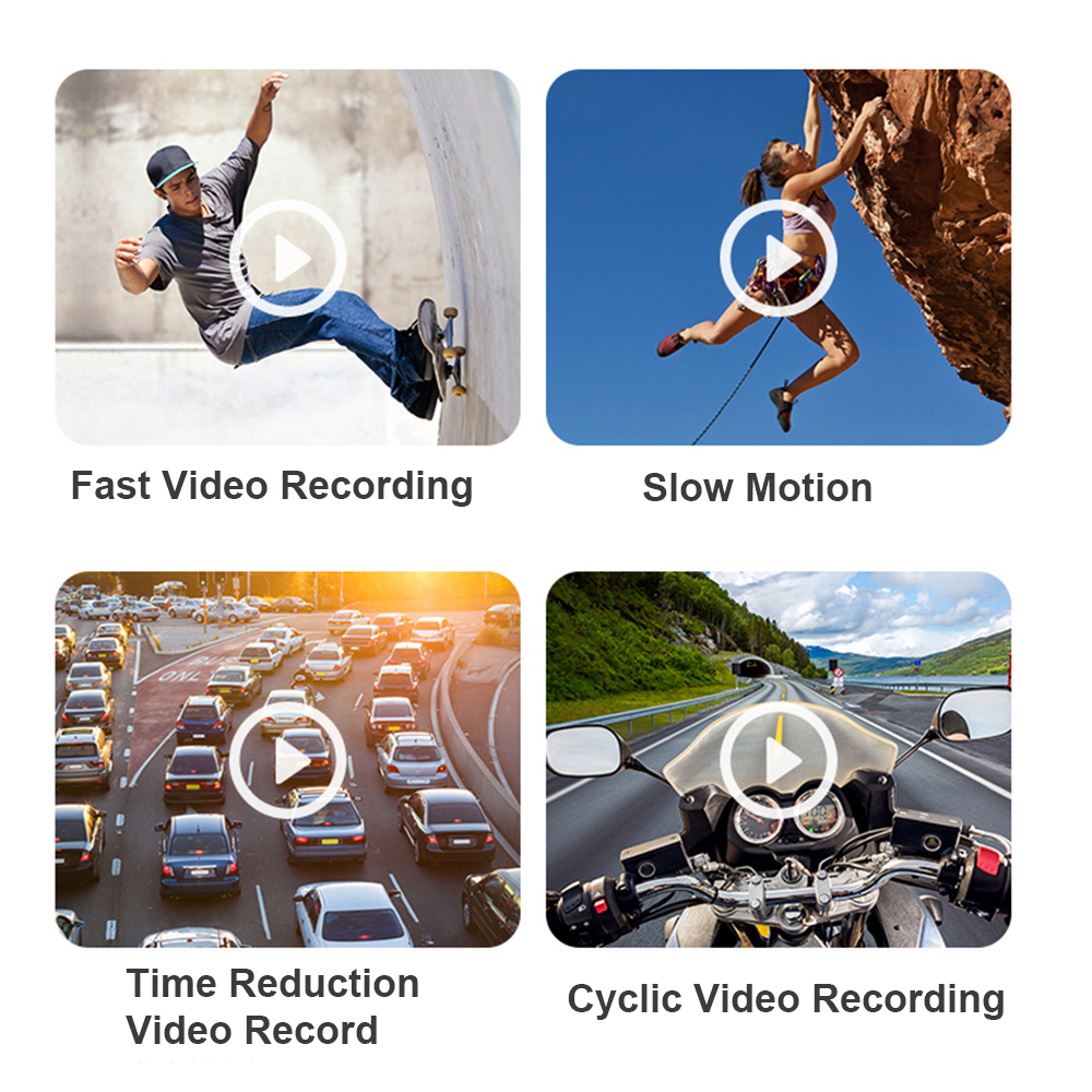 Weatherproof Cameras Head Mounted Camera Wearable 4K 30FPS WiFi Video Camcorder Webcam 120Wide Angle APP Control for Vlog Record 230823