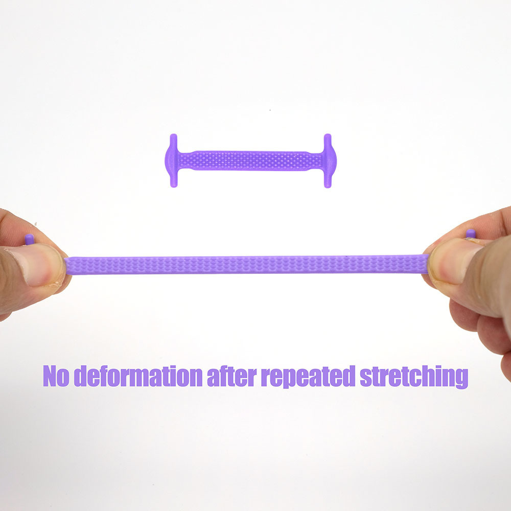 Shoe Parts Accessories 16PcsSet Silicone Elastic Shoelaces Laces Special No Tie Shoelace for Men Women Lacing Rubber Zapatillas 13 Colors 230823