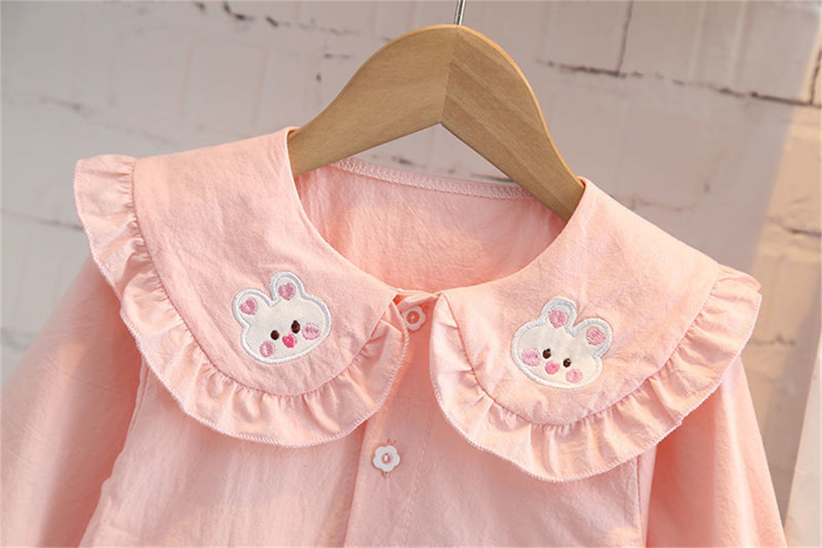 Clothing Sets Cute Spring Autumn Children Cotton Clothes Baby Girls Suit fot cute top denim Pants 2Pcs sets Out Kid Fashion sets 230823