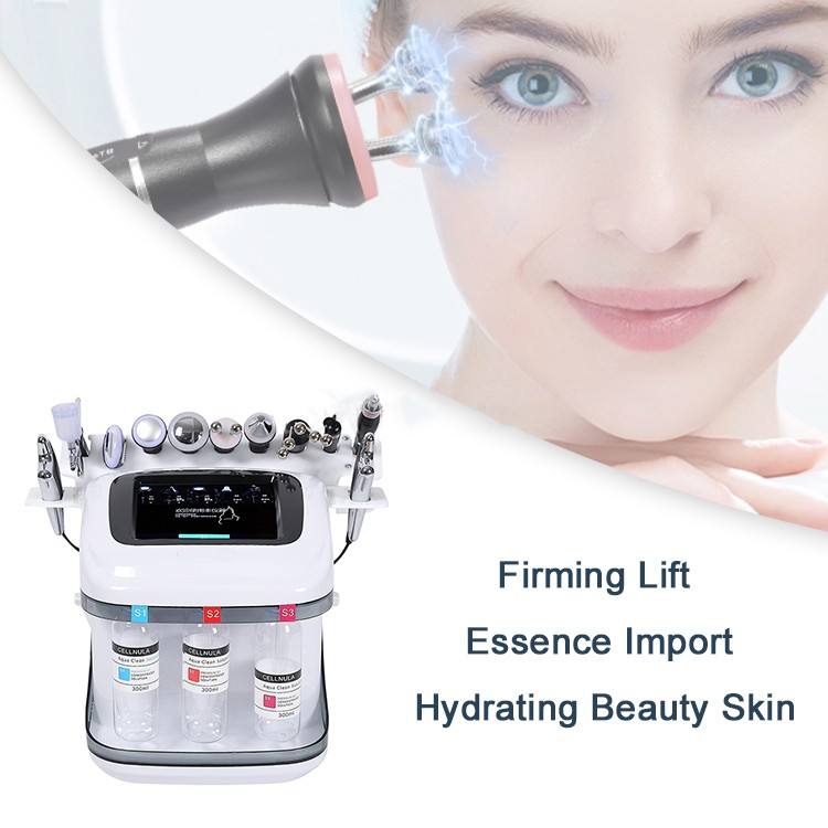 Multifunction Water Oxygen Jet Peel Facial Cleanser Machine, Professional Dermabrasion Machine Esthetician Equipment