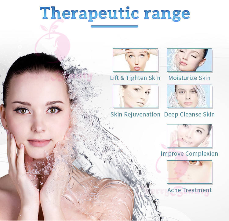Skin scrubber Ultrasonic spatula for facial cleans blackhead remover face spatula Electric facial dead skin peeling