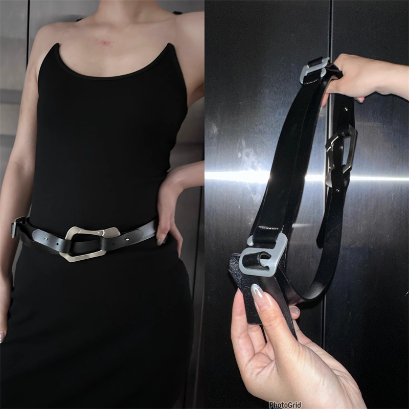 Other Fashion Accessories French HE Multifunctional Mountaineering Buckle Belt Disassembly Combination Cowhide Men s Folding 230822
