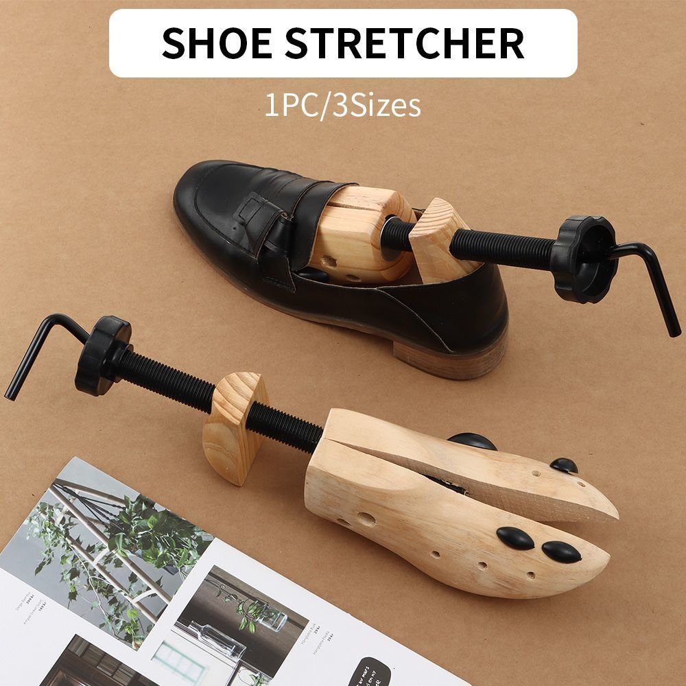 Shoe Parts Accessories Shoe Care Home Supply S-L Size Shoe Accessories Wooden Adjustable Boot Expander Shaper Flats Pumps Shoe Stretcher 230822
