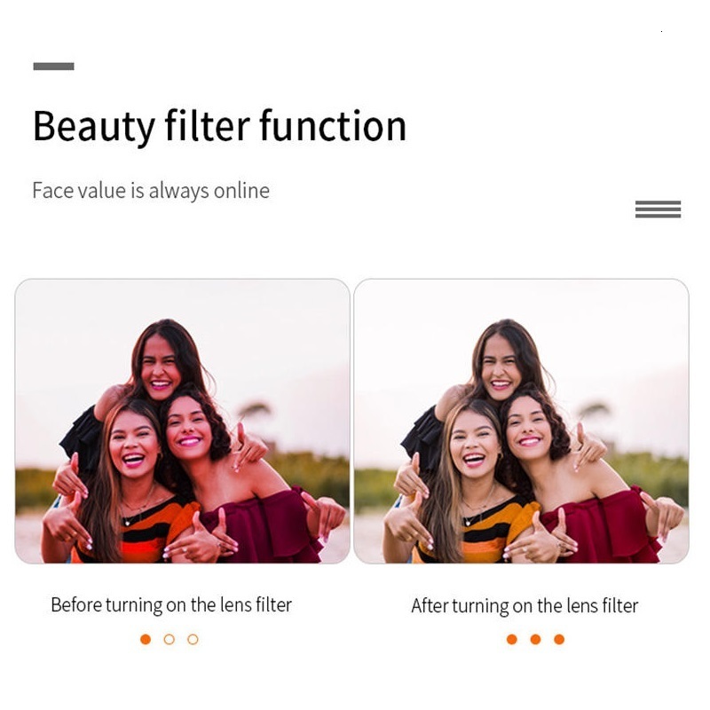 Weatherproof Cameras HD 1080P Digital Video Camera Travel Daily Shooting Handheld Night Sports DV Live Computer Recorder 230823
