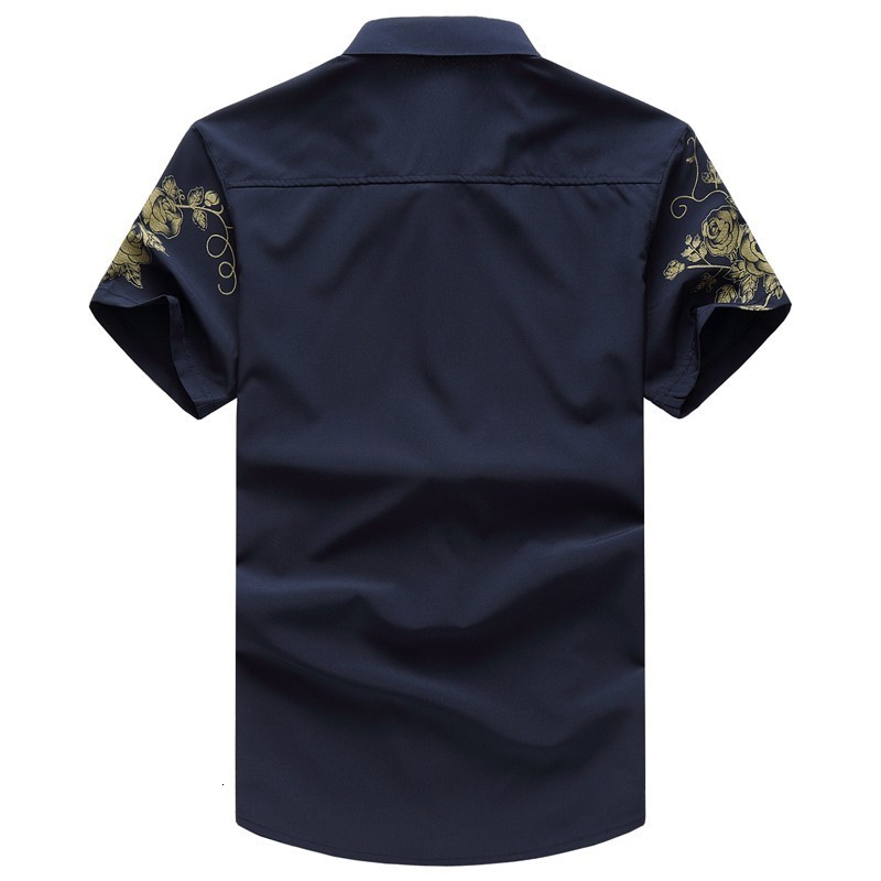 Men's Casual Shirts Summer Hawaii Aloha Shirt Flamingo Print Short Sleeve Beach Holiday Party Wear 230822