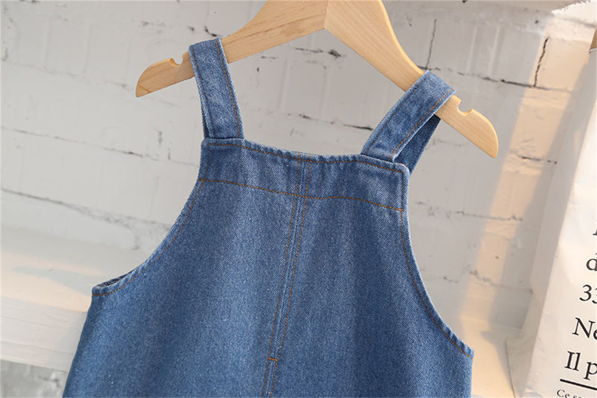 Clothing Sets Cute Spring Autumn Children Cotton Clothes Baby Girls Suit fot cute top denim Pants 2Pcs sets Out Kid Fashion sets 230823