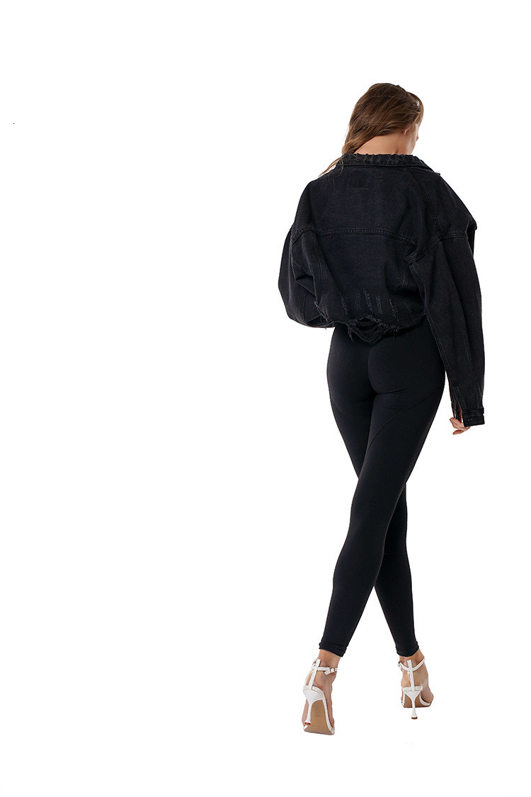 Women's Jackets for Women2023 Denim Coat Cow Autumn and Winter Long Sleeve Slim Women Jacket 230822