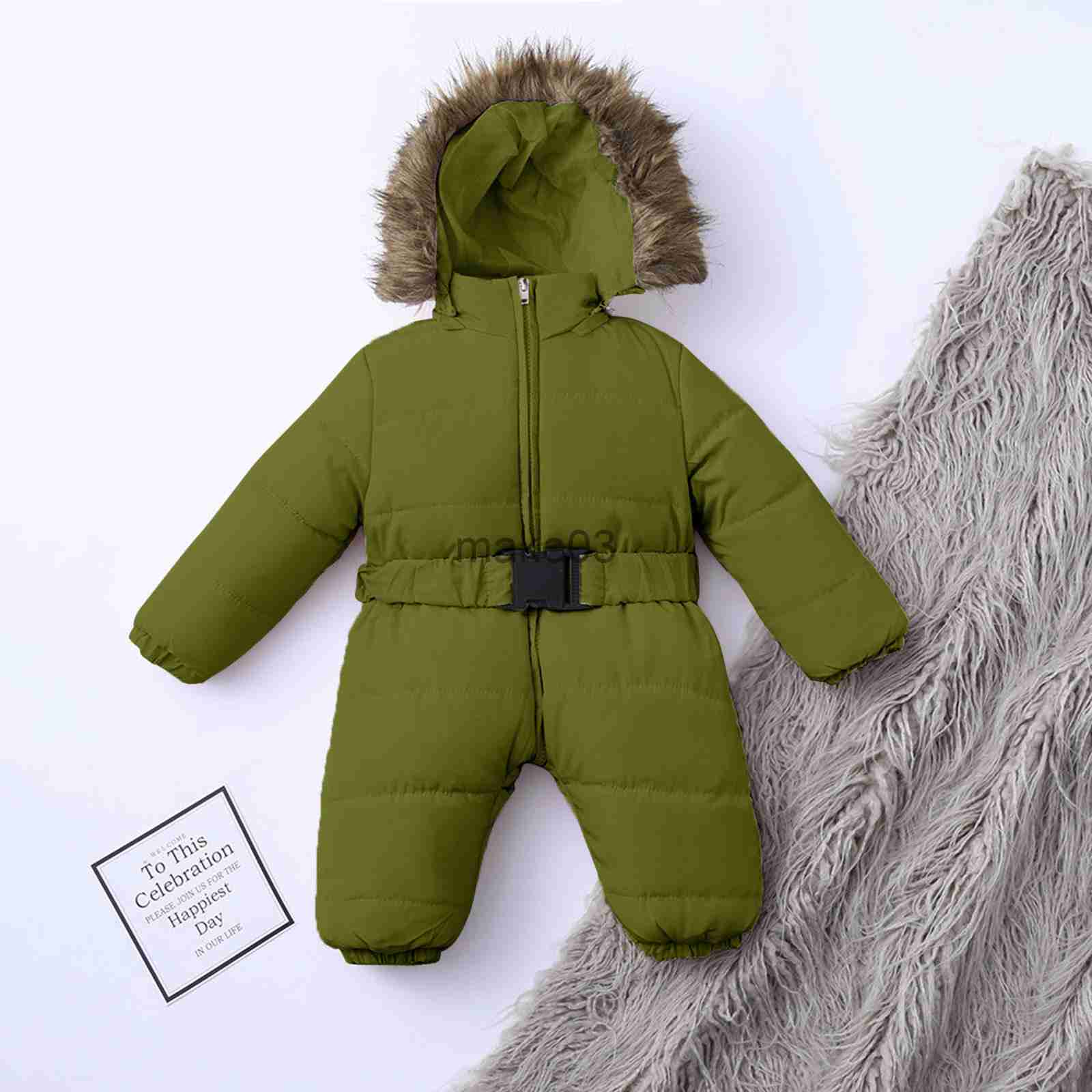 Down Coat Boys Snow Bib Size 9 Infant Baby Girls Boys Romper Suit Warm Hooded Snowsuit Jumpsuit Down Coat Romper Young Adult Snow Suits J230823