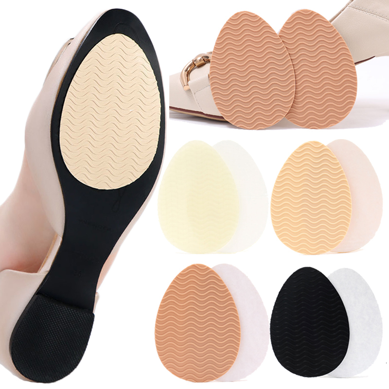 Shoe Parts Accessories NonSlip WearResistant Shoes Mat Stickers SelfAdhesive Sole Protector High Heels Forefoot Sticker Silicone Rubber Soles Pads 230