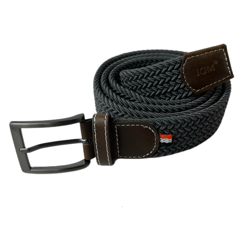 Other Fashion Accessories Stretch Canvas Leather Belts for Men Female Casual Knitted Woven Military Tactical Strap Male Elastic Belt Pants Jeans 3 5 l