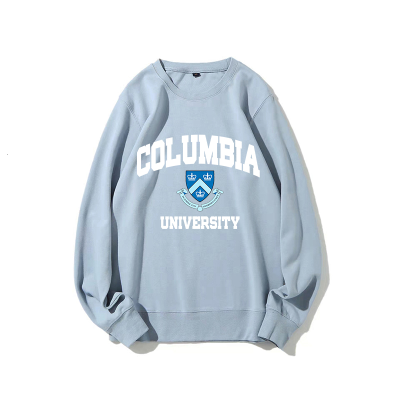 Men s Hoodies Sweatshirts College Spring Male Women Casual Round collar Solid Color Sweatshirt Tops 230822