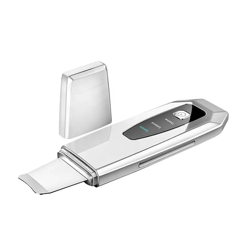 Hand Hold Ultrasonic Face Cleaner Microcurrent Ultrasonic Skin Scrubber Face Deep Cleaning Facial Ion EMS Skin Care Treatment Leading IN Nutrition Bea