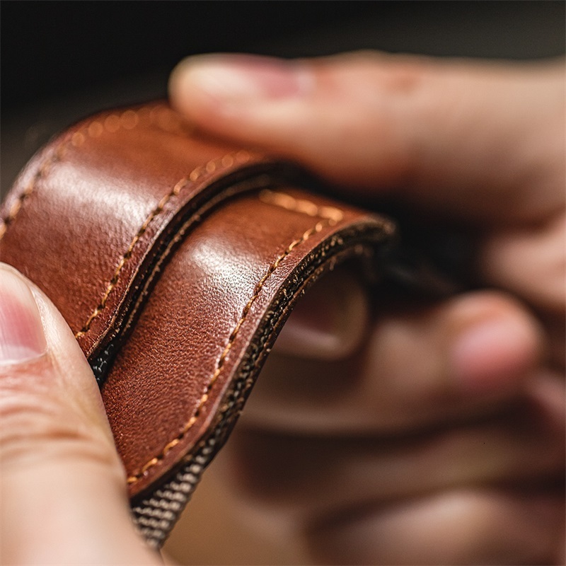 Other Fashion Accessories Maden Work Attire American Style Retro Quick Release Magnetic Buckle Belt Tactical Function Woven Without Holes Casual 23082