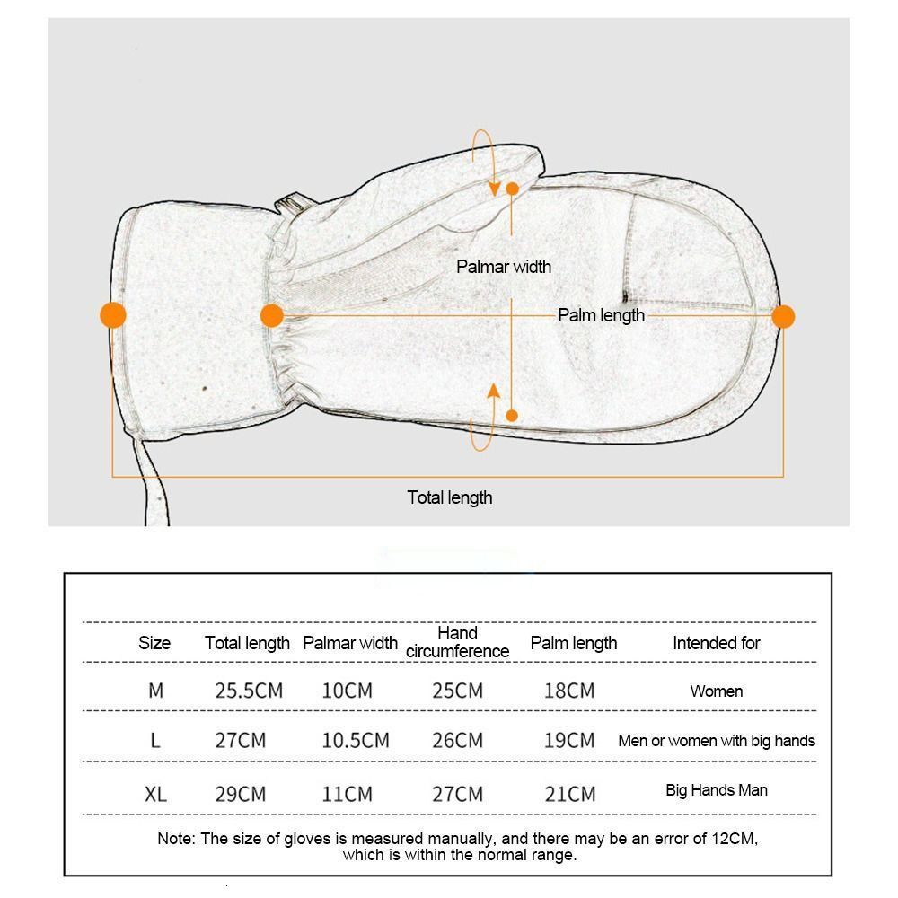 Five Fingers Gloves Men Women Winter Skiing Snowboarding Touch Screen Waterproof Thermal Thick Snow Gloves Snowmobile Warmer Mittens Warm Hand 230822