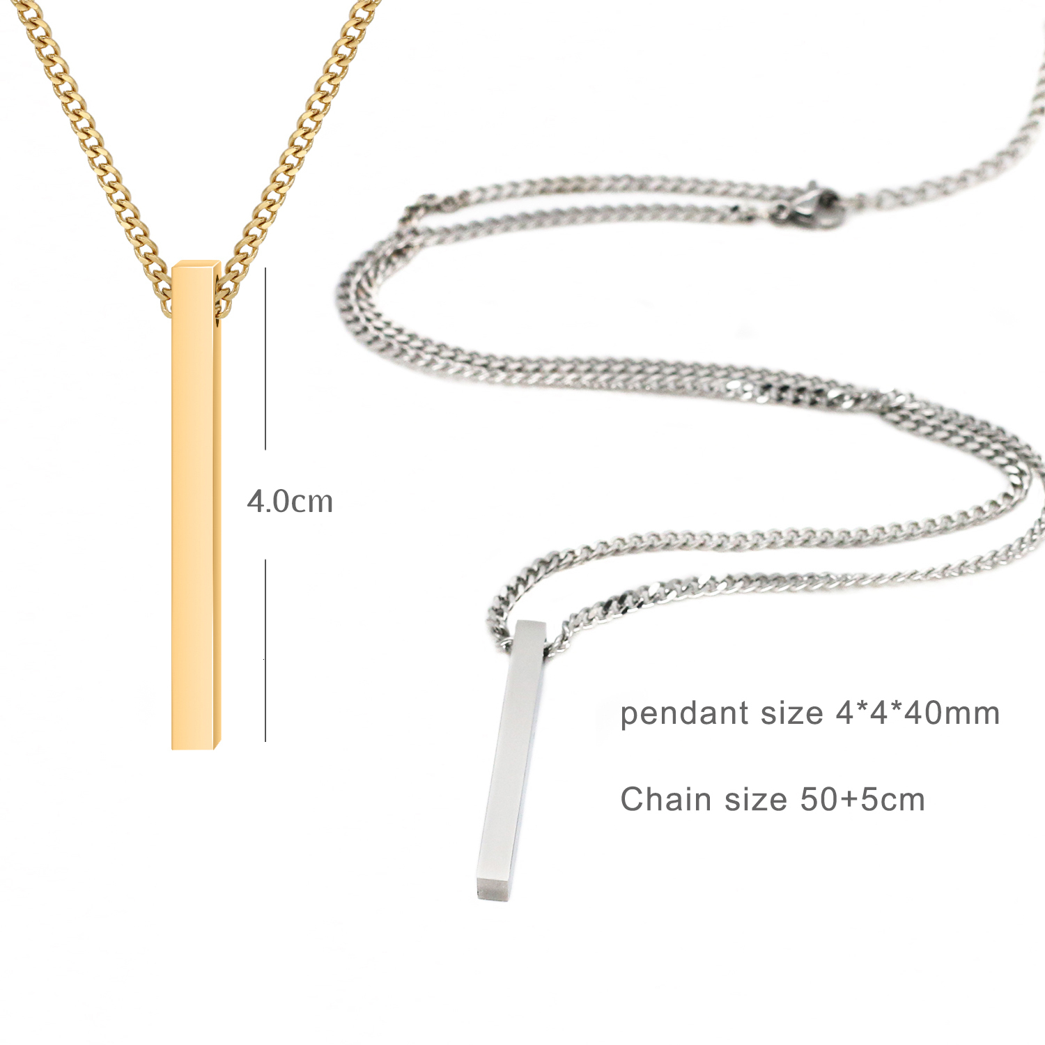 Strands Strings Engraved Bar Necklace Bracelet Custom Cuff Coordinate Name For Men and Women Personalized Stainless Steel Jewelry Set Gift 230822