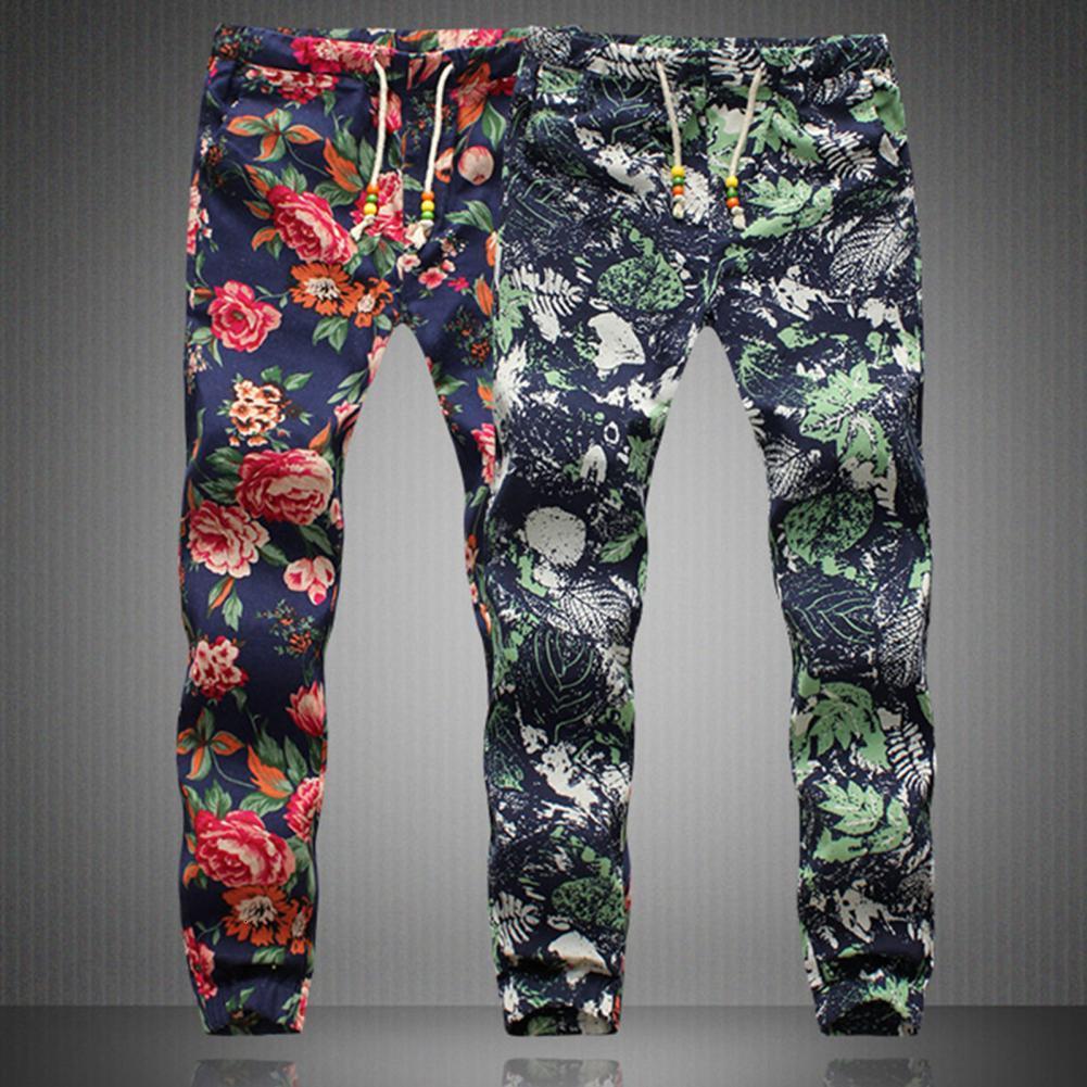 Men's Pants Terrific Men Trousers Vintage Style Summer All Match Ethnic Casual 230822