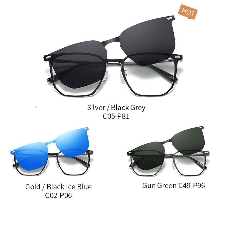 Fashion Sunglasses Frames Ceofy Men Glasses Frame Magnetic Polarized Sunglasses Myopia Prescription Fashion Glasses Frame For Men Women 230822