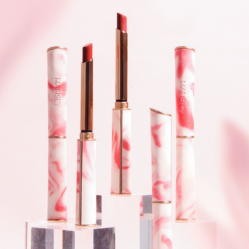 Lipstick 5 Colors Velvet Matte Lipstick Cosmetics Waterproof Long Lasting Lipstick Non Sticky Lip Balm Durable Brown Lip Tint Pen Makeup 230823