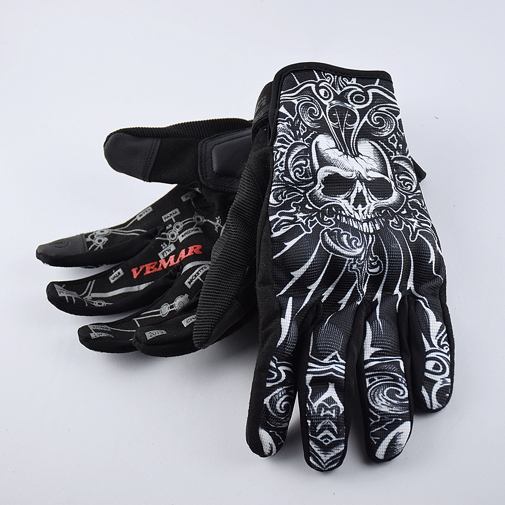 Five Fingers Gloves Summer Motorcycle Gloves Women Men Motorbike Cycling Gloves BMX ATV MTB Off-Road Gloves Rider Sports Protect Gloves Guantes 230822