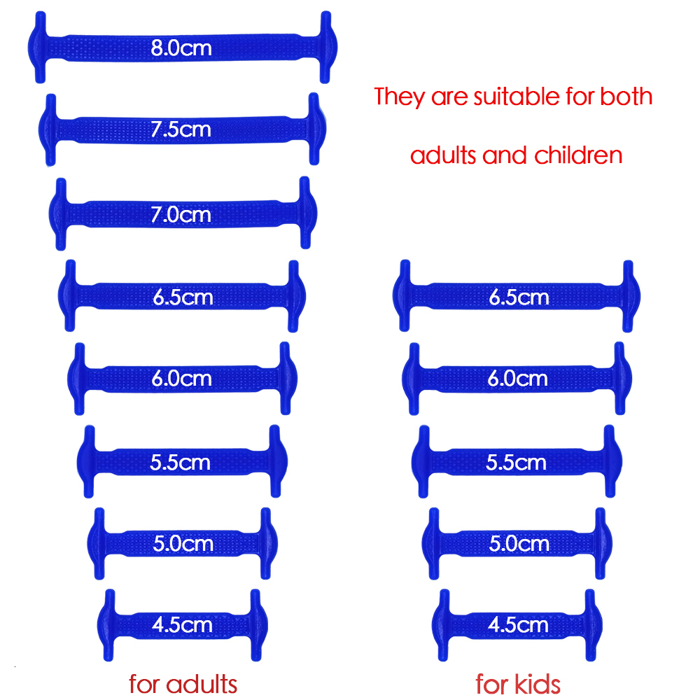 Shoe Parts Accessories 16PcsSet Silicone Elastic Shoelaces Laces Special No Tie Shoelace for Men Women Lacing Rubber Zapatillas 13 Colors 230823