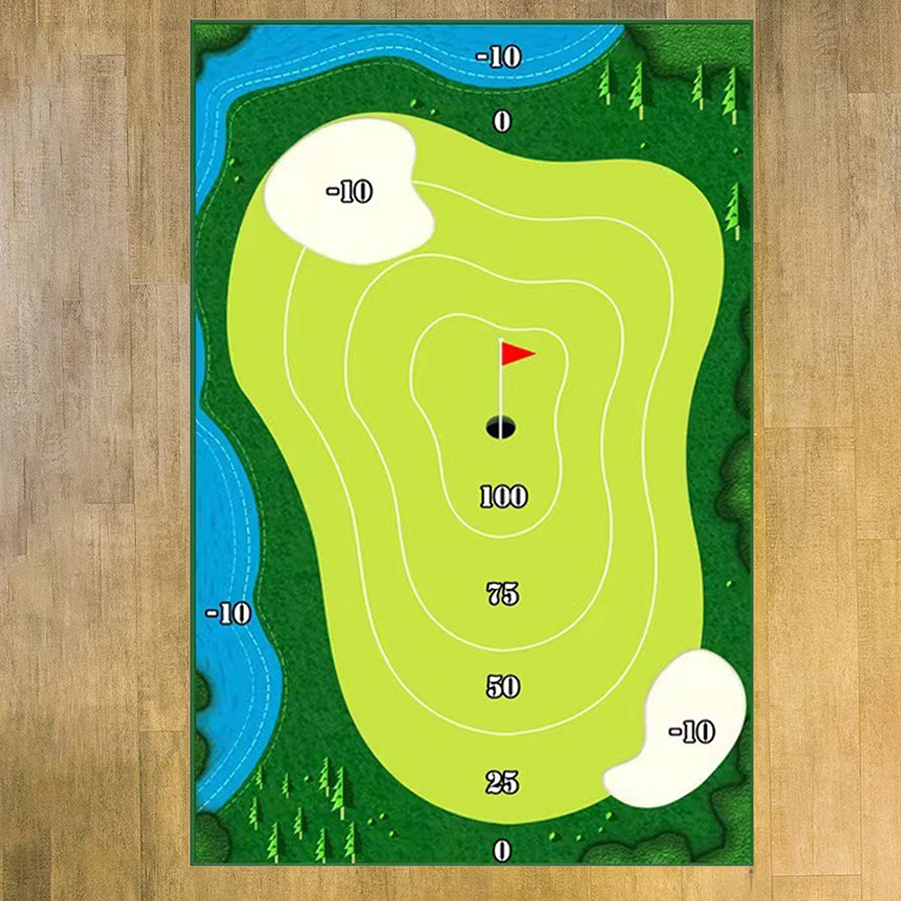 Other Golf Products Mini Casual Game Set Training Mat Improve Skills Putting Royale Hitting Mats for Indoor Outdoor Gaming 230822