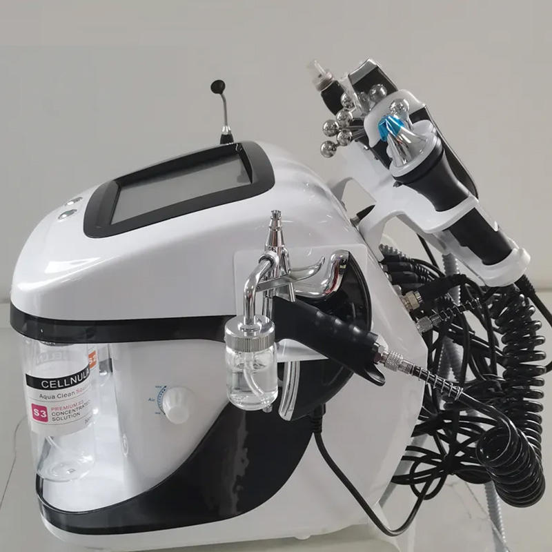 Multifunction Water Oxygen Jet Peel Facial Cleanser Machine, Professional Dermabrasion Machine Esthetician Equipment