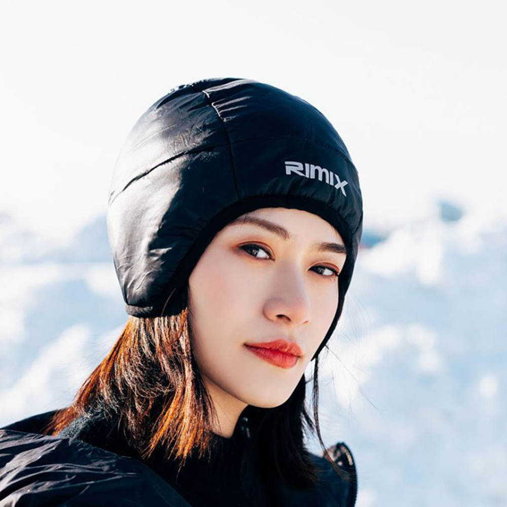 Beanie/Skull Caps RIMIX Unisex Warm Down Trapper Hat with Ear Flaps Beanie Caps For Skiing Climbing Hiking Snowboarding Hunting Winter Sport 230822