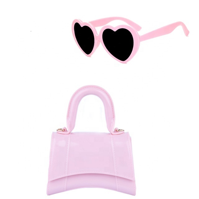 Handbags little girls purses kids bags handbag sunglasses kid purse sets bolsas inspirada 230823