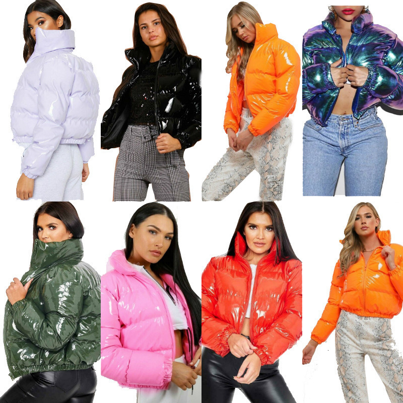 Women's Jackets Y2k Elegant Casual Winter Short Down Jacket Fashion Warm Plush Coat Retro Gothic Oversized Jacket Women Korean Streetwear 230822