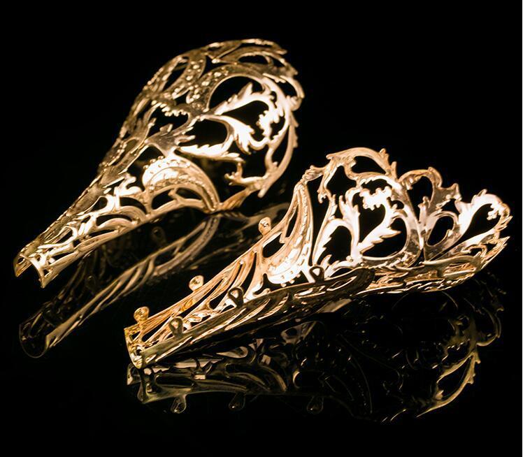 Shoe Parts Accessories shoes accessories Repair heel metal curling thin high-heeled shoes decorative metal sheet with metal sequins/ 1 pair/lot 230822