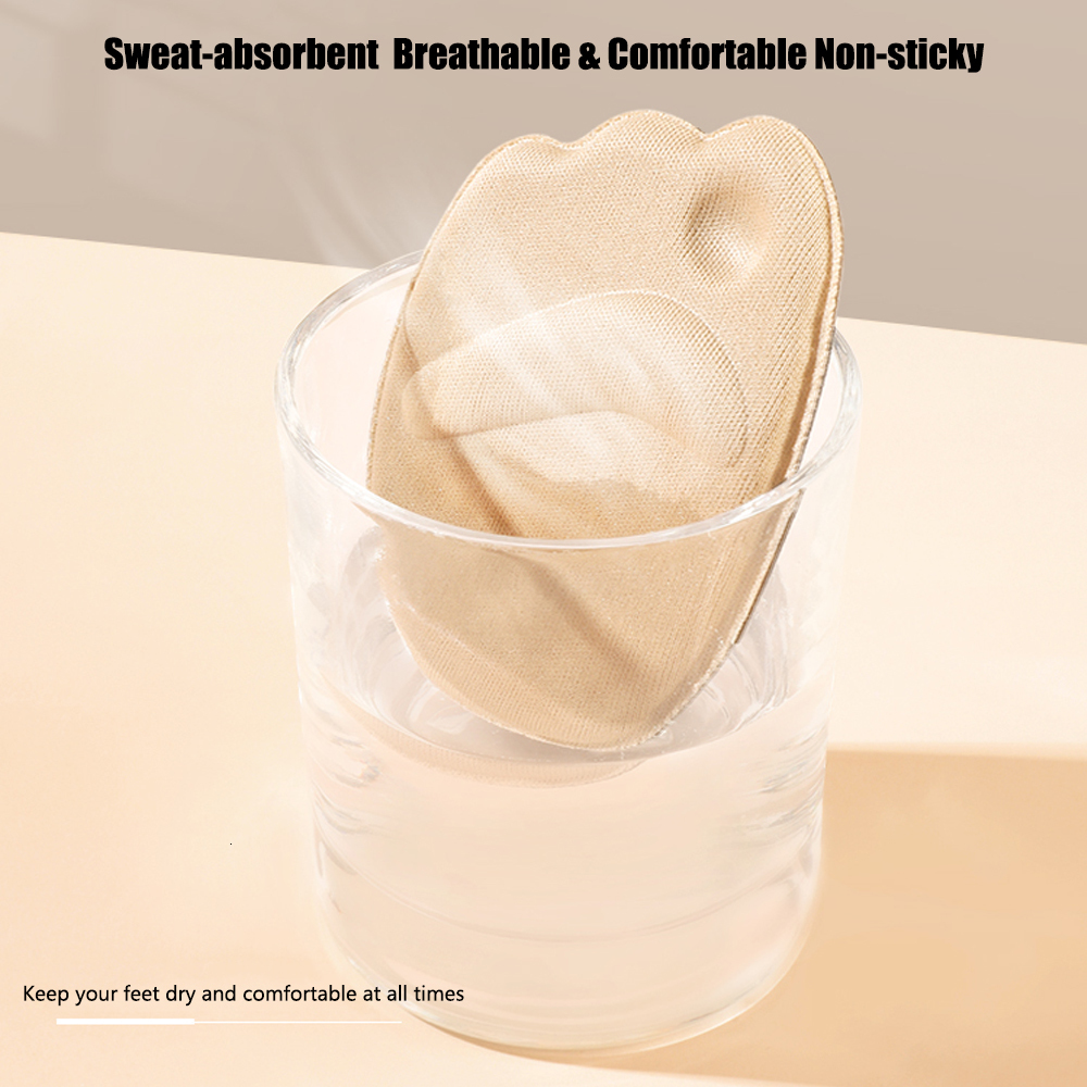 Shoe Parts Accessories Forefoot Insert Cushion Pads for Women Shoes Anti slip Silicone Foot Pain Relief High Heels Sandals Gel Insoles 230823