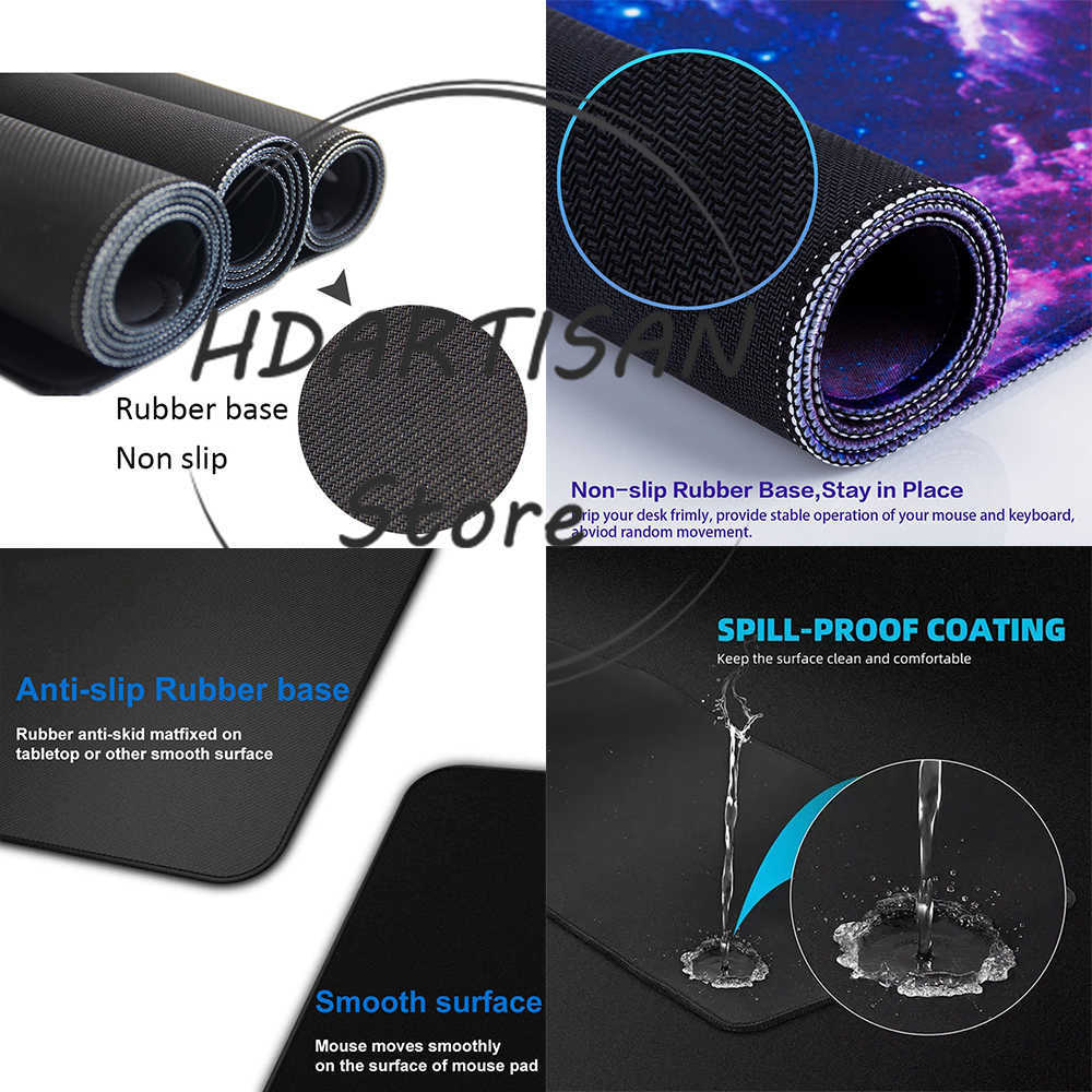 Mouse Pads Wrist Star Trek Schematic MousePads Computer Laptop Extended XXL Large Mat Mouse Pad Keyboards Table Mat R230823