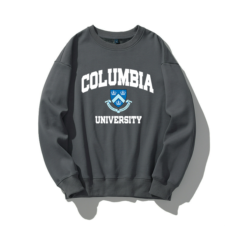 Men s Hoodies Sweatshirts College Spring Male Women Casual Round collar Solid Color Sweatshirt Tops 230822