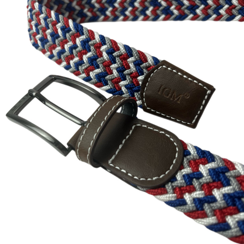 Other Fashion Accessories Stretch Canvas Leather Belts for Men Female Casual Knitted Woven Military Tactical Strap Male Elastic Belt Pants Jeans 3 5 2