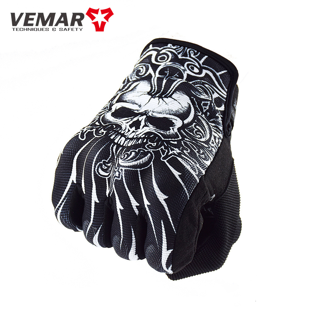 Five Fingers Gloves Summer Motorcycle Gloves Women Men Motorbike Cycling Gloves BMX ATV MTB Off-Road Gloves Rider Sports Protect Gloves Guantes 230822