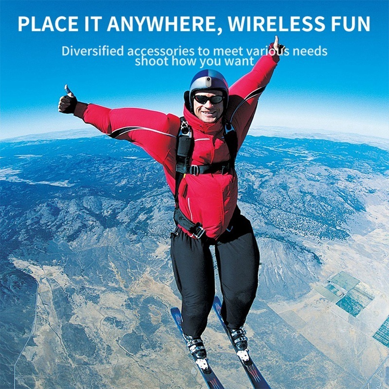 Weatherproof Cameras 1080P HD Mini Action Camera Portable Digital Video Recorder Body DV Camcorder Sports For Cycling Car l230823