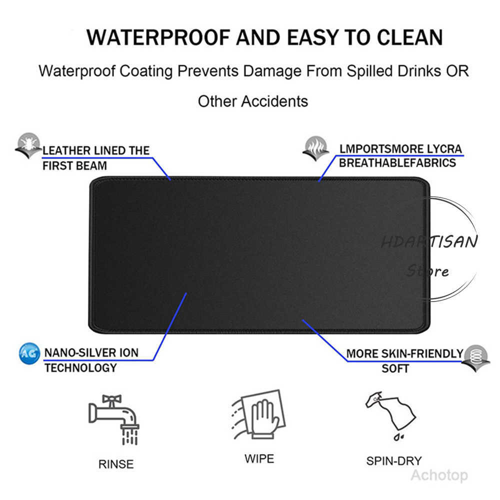 Mouse Pads Wrist Star Trek Schematic MousePads Computer Laptop Extended XXL Large Mat Mouse Pad Keyboards Table Mat R230823