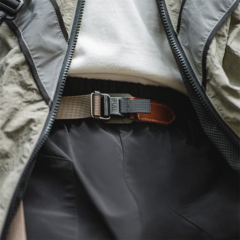 Other Fashion Accessories Maden Work Attire American Style Retro Quick Release Magnetic Buckle Belt Tactical Function Woven Without Holes Casual 23082