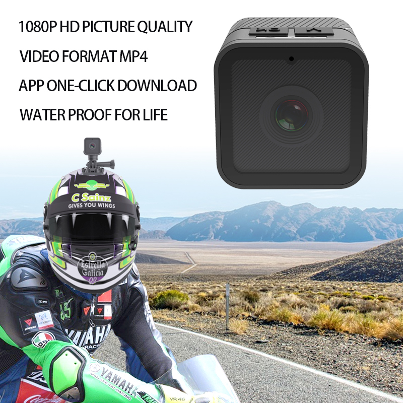 Weatherproof Cameras Wireless Mini Camera Wifi spot DV Sport Outdoor Car HD 1080P Recorder Action Support 128G Download Portable 230823