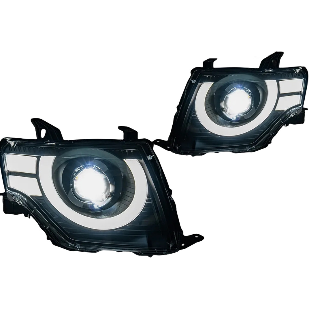 Auto Parts Headlights For PAJERO V93 Headlight V97 20 06-20 21 Montero V87 V95 Dynamic Signal Animation Lights