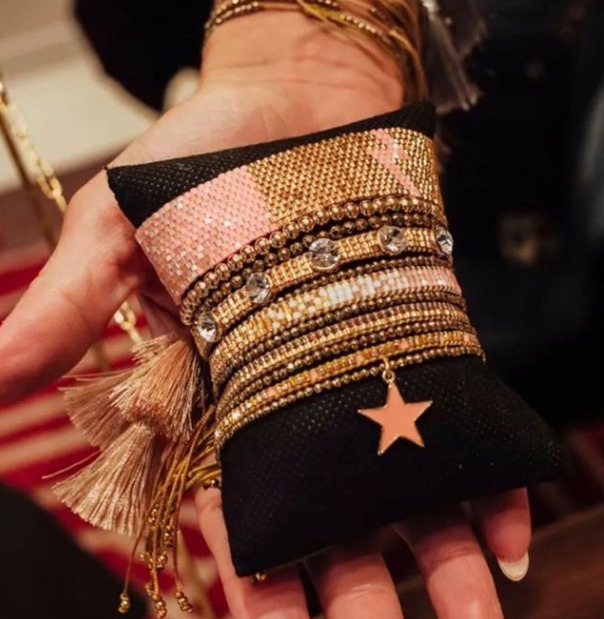 Charm Bracelets Pretty Bead Vintage Handmade Miyuki Woven Bracelet Set For Women Mexican Friendship Pulseras Gift 230822