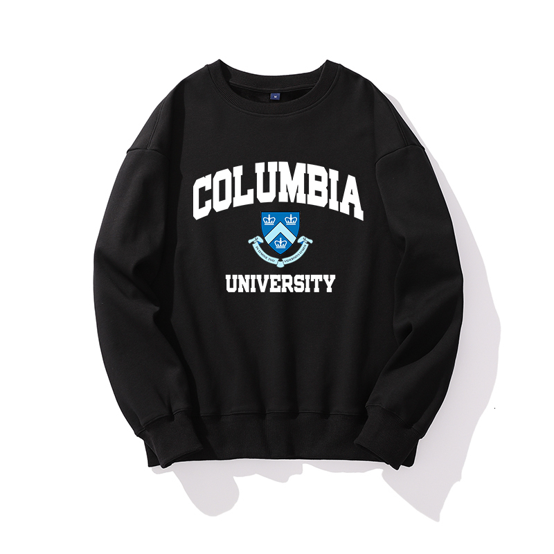 Men s Hoodies Sweatshirts College Spring Male Women Casual Round collar Solid Color Sweatshirt Tops 230822