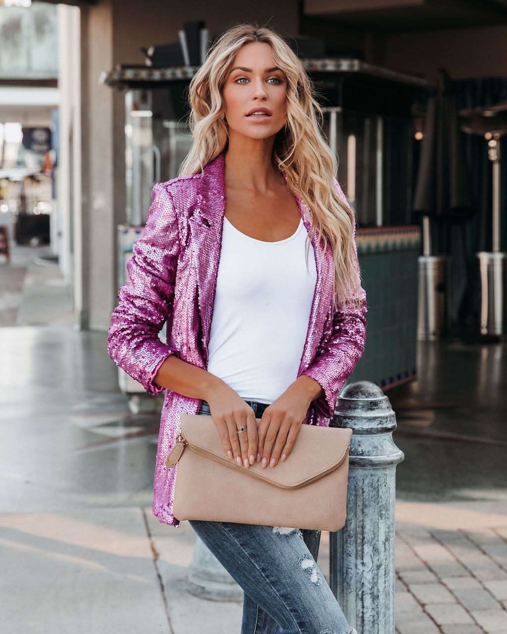 Women's Jackets Black Sequin Shinny Shirt Jacket Women Casual Loose Blazer Stage Party Nightclub Costume Chemise Homme Disco Camisas 230822
