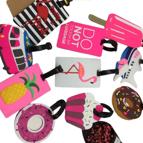 Travel Accessories Luggage Tags Animal Cartoon Silica Gel Suitcase ID Addres Holder Baggage Boarding Portable Label Retail4507557