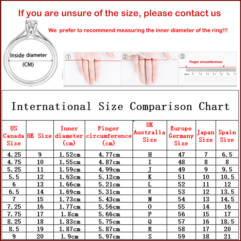 Wedding Rings TFGLBU 1CT Excellent Cut Ring for Women 100 925 Sterling Sliver Sparkling Gemstone Band Charms Jewelry Making 230822