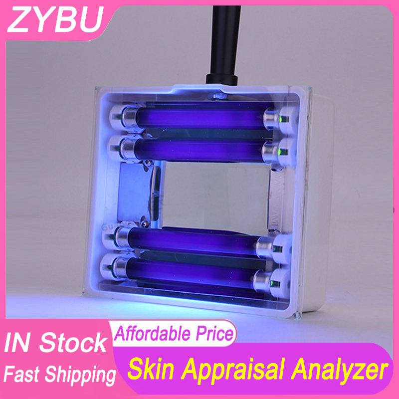 Wood UV Lamp Skin Appraisal Analyzer Vitiligo Testing Magnifying Machine Greyness Tinea Beauty SPA Skin Testing Examination Magnifying Analyzer