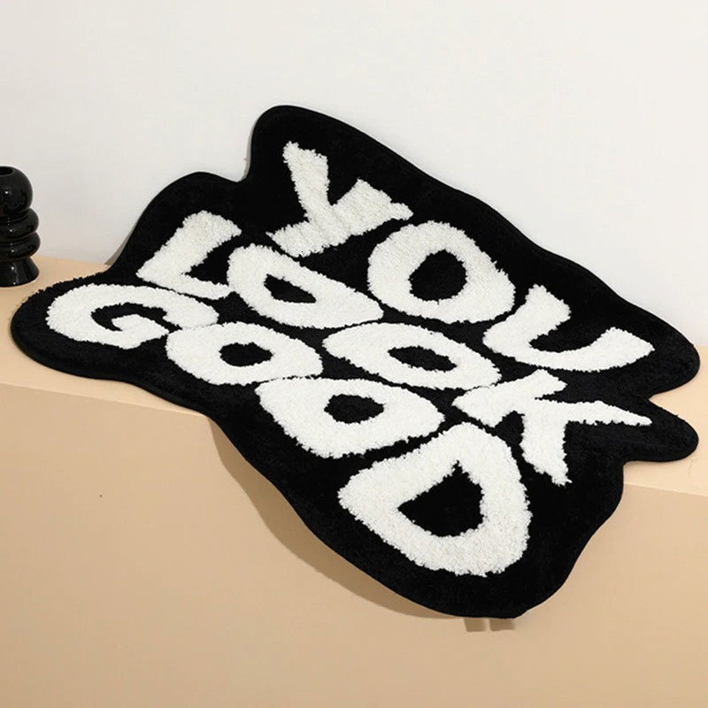 Carpet Tufted You Look Good Rug Custom Handmade Living Room For Funny Bedroom Cute Fun Bath Mat 230824