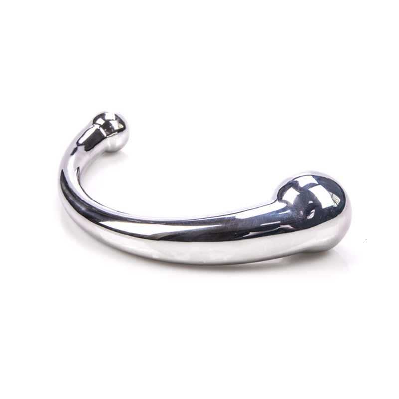 Briefs Panties Double Ended Stainless Steel G Spot Wand Massage Stick Pure Metal Penis PSpot Stimulator Anal Plug Dildo Sex Toy for Women Bdsm 230824