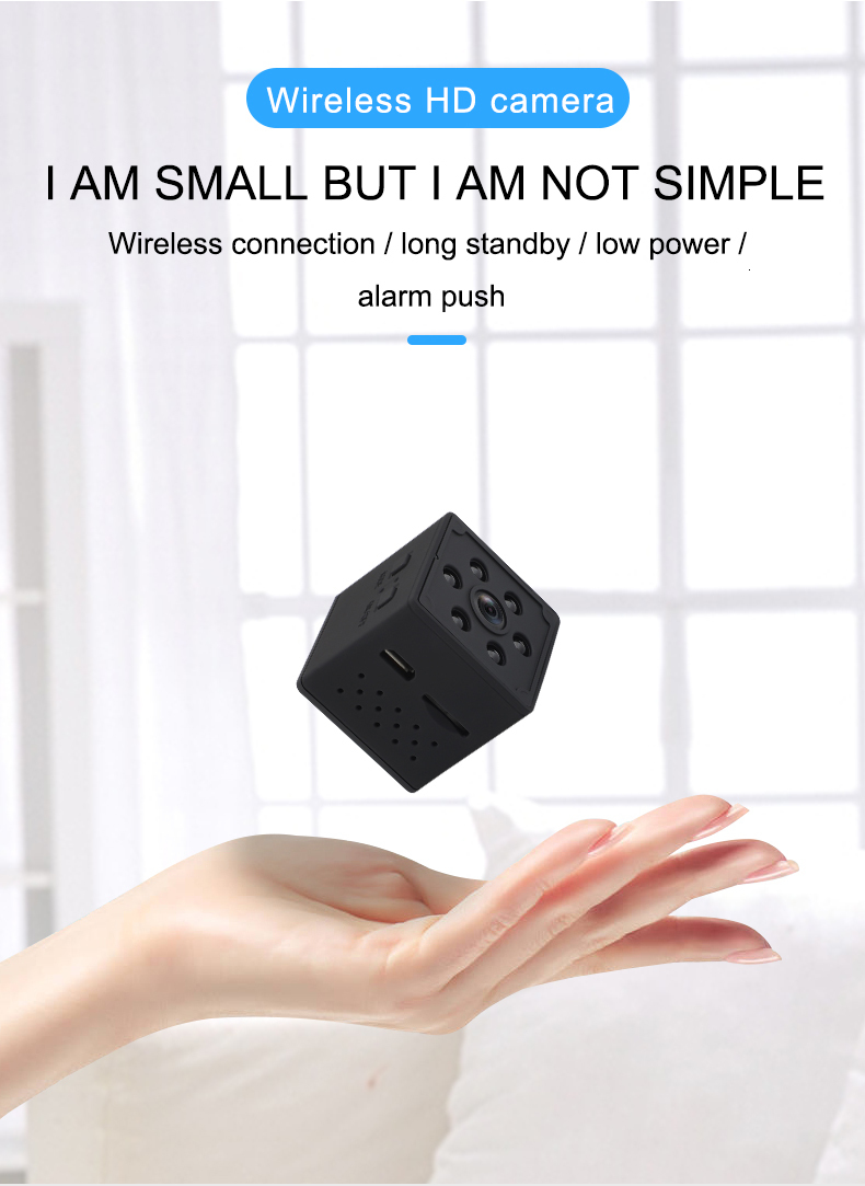 Weatherproof Cameras Wireless wifi camera HD 4K night vision DV home security smart network action 230823