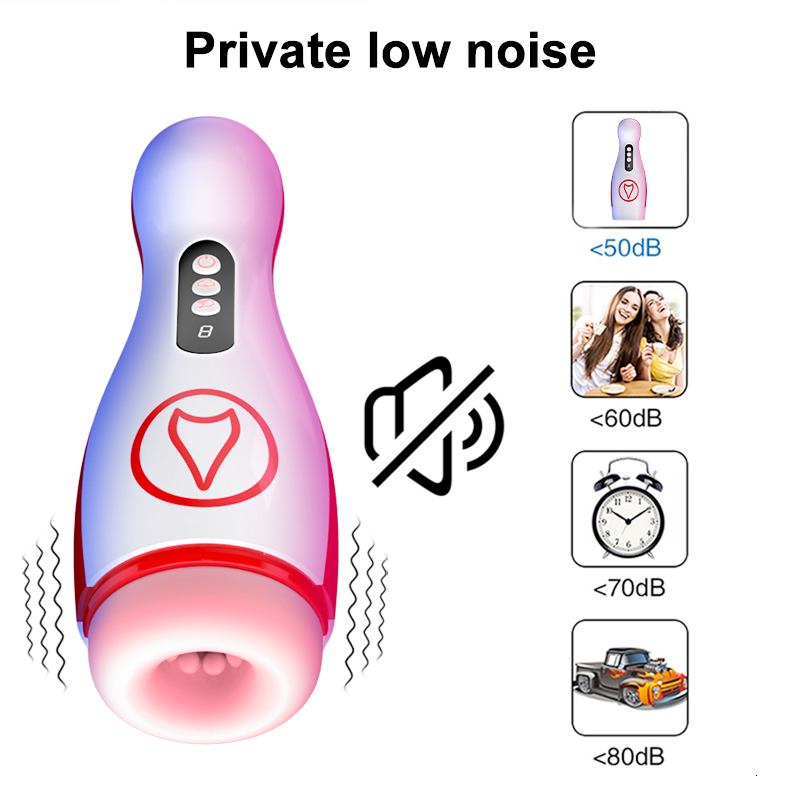 Masturbators Automatic Male Sucking Mastubator Vibration Blowjob Machine Masturbation Cup Sex Toys Adult Goods for Men Masturbate Supplies 230824